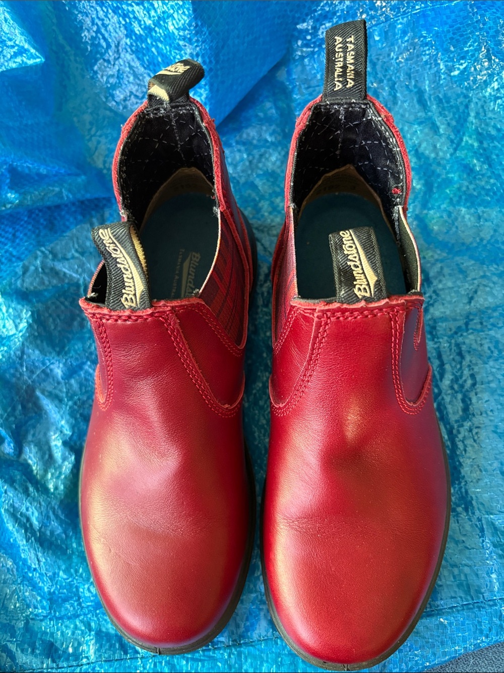 BLUNDSTONE Chelsea boots, red - Picture 3 of 6